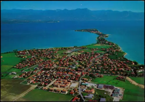 Cartolina Sirmione Luftbild Areal view 1981
