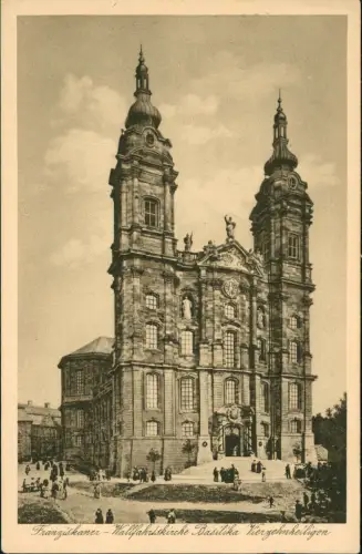 Bad Staffelstein Franziskaner-Wallfahrtskirche Basilika Vierzehnheiligen 1920