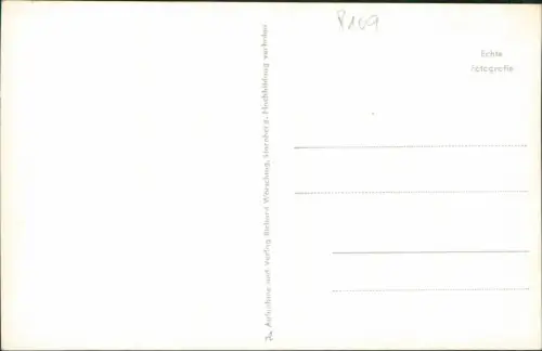 Ansichtskarte Starnberg Starnberger See Panorama Vogelschau-Perspektive 1950