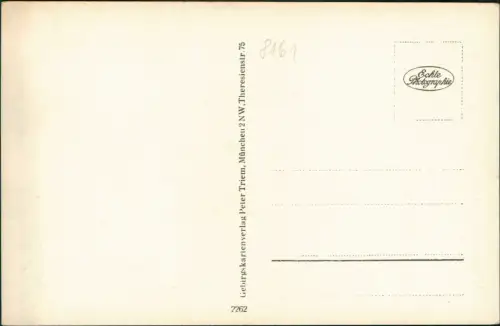 Ansichtskarte Geitau-Bayrischzell Stadtblick 1932