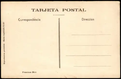 Postale Martorell Arco RomanoEntrada antigua de la Villa 1913