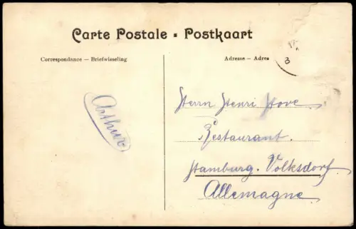 Postkaart Dinant Dinant Dinant Vue de la Citadelle et du pont. 1916