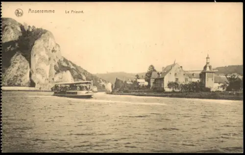 Postkaart Anseremme-Dinant Ansreme Dinant Le Prieuré. 1917