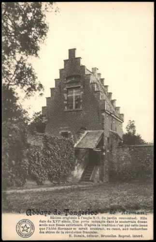 Postkaart Belgien Abbaye de Tongerloo Le Herman 1910