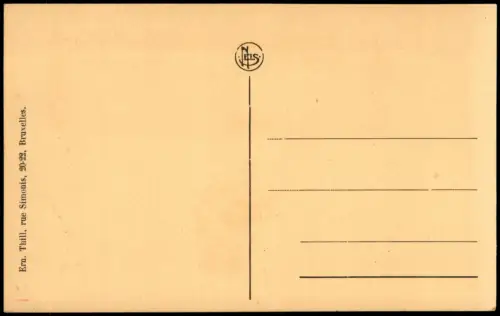 Postkaart Thuin Eglise Klosterkirche Abbaye d Aulne 1910