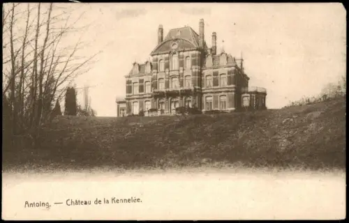 Postkaart Antoing Antoing Château de la Kennelée, Schloss Castle 1910