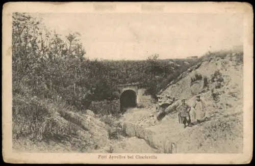 Charleville-Mézières Charleville-Mézières Fort Ayvelles Soldaten 1917