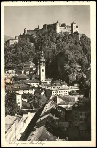 Ansichtskarte Salzburg vom Mönchsberg 1928