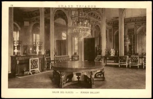 Versailles Schloss Versailles GRAND TRIANON SALON DES GLACES 1934