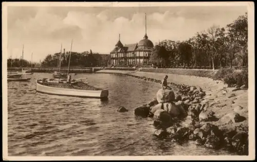 Kopenhagen København The Yacht-Pavilion   little Sea-Nymph, Langelinie 1938