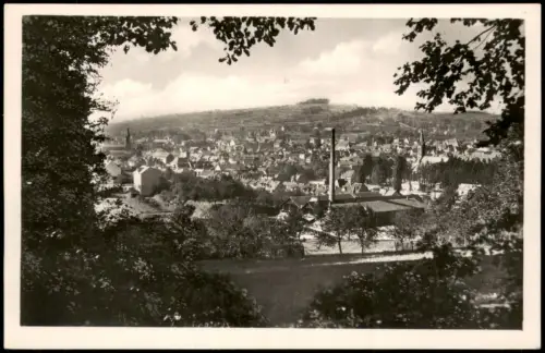 Ansichtskarte Lahr (Schwarzwald) Fabrikanlage - Stadtblick 1932