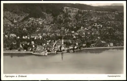 Ansichtskarte Sipplingen Luftbild Flugzeugaufnahme 1954