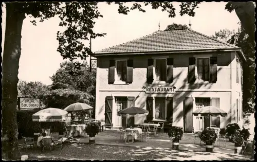 CPA Labenne Landes Hotel Restaurant Fotokarte 1953
