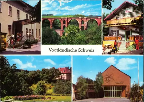 Jocketa Pöhl HOG Vogtländische Anlage am Bahnhof, Erich-Weinert-Oberschule 1978