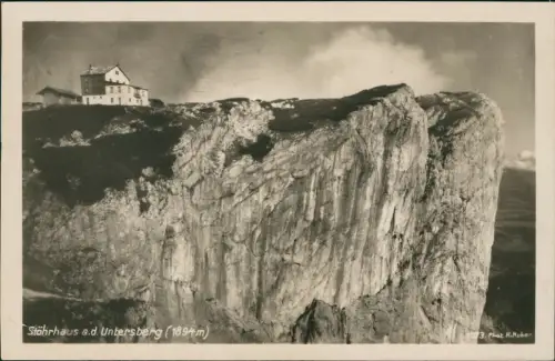 Ansichtskarte Berchtesgaden Stöhrhaus - Untersberg 1934