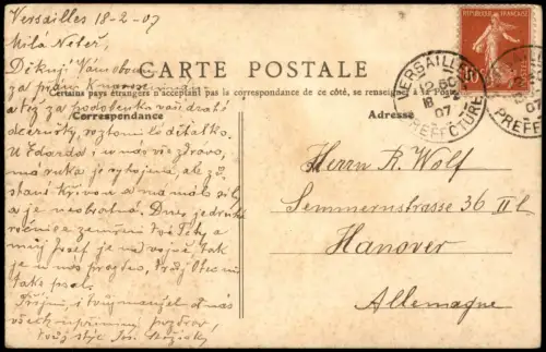 CPA Versailles Schlossgarten Park Sous-bois à Trianon 1907