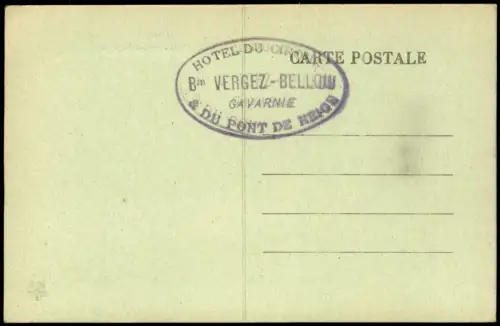 .Frankreich Pyrenäen LES PYRÉNÉES GAVARNIE Le Cirque Felsformation 1910