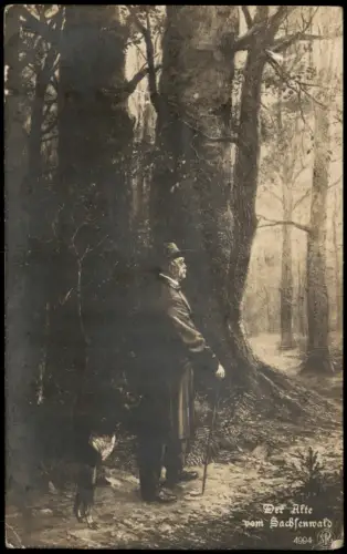 Ansichtskarte  Otto von Bismarck Der Alte vom Sachsenwald 1910