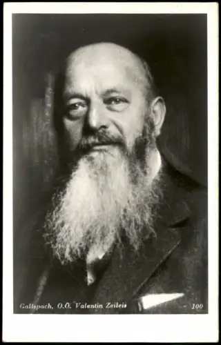 Ansichtskarte Gallspach Gallspach Persönlichkeiten Valentin Zeileis 1950