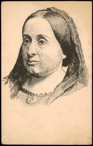 Künstlerkarte KAROLÍNA SVĚTLÁ Dle perokresby St. Kulhánka NAŠI BOHATÝŘI 1920