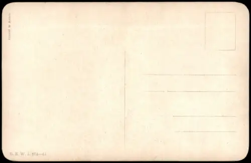 Künstlerkarte Gemälde Kunstwerk SULLIVAN (Porträt-Kunst) 1910