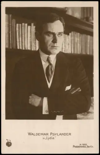 Ansichtskarte  Theater Schauspieler WALDEMAR PSYLANDER in Lydia 1912
