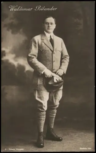 Ansichtskarte  Waldemar Psilander Film Theater Schauspieler 1915