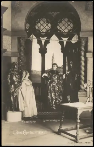 Film Theater Schauspieler Reisenhofer Schmidthässler in DIE CONDOTTIERI 1910