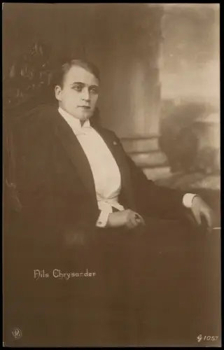 Nils Chrysander Chrisander Schauspieler und Filmregisseur Schweden 1910
