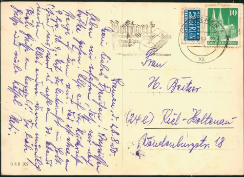 Ansichtskarte Bremen Rathaus 1950