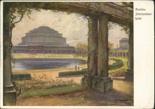 Breslau Wrocław Jahrhunderthalle 12. Deutsches Sängerbundfest 1937