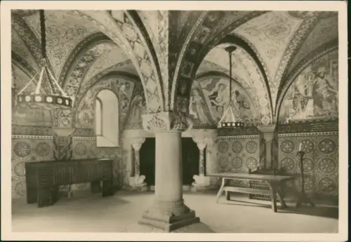 Ansichtskarte Eisenach Die Wartburg Elisabeth-Kemenate 1954