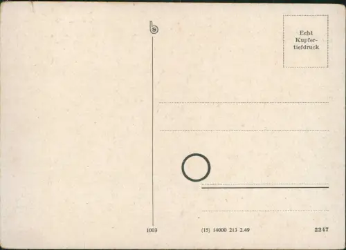 Ansichtskarte Magdeburg Justizpalast 1940