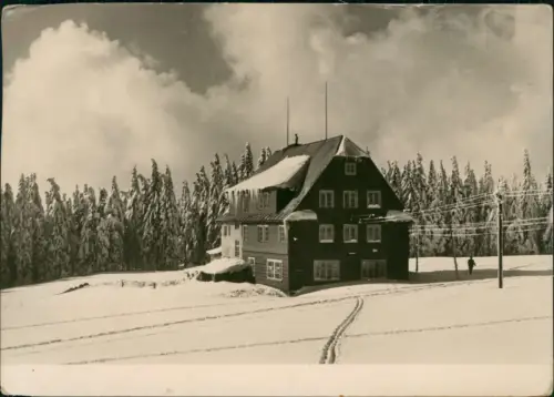 Postcard Schwarzental Černý Důl zotavovna ROH - ODDECH 1971