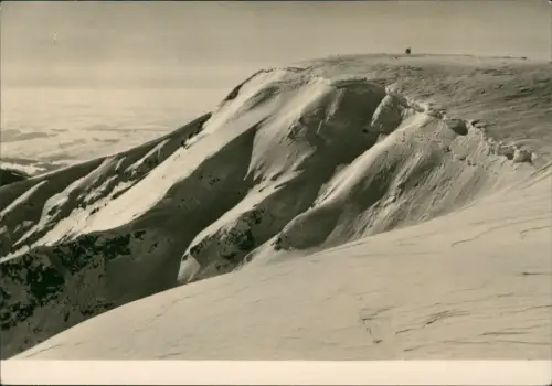 Rochlitz an der Iser Rokytnice nad Jizerou Krkonoše Kotel   im Winter 1959