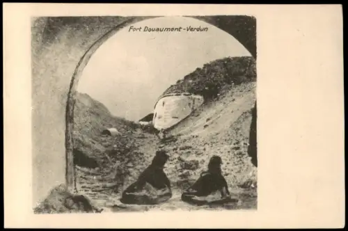 CPA Verdun Fort Douaumont 1916