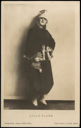 Ansichtskarte  Film Fernsehen Theater - Schauspieler LILLY FLOHR 1913