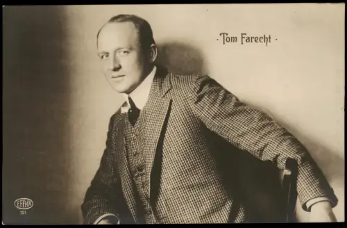 Film Fernsehen Theater - Schauspieler Tom Farecht Fotokarte 1914