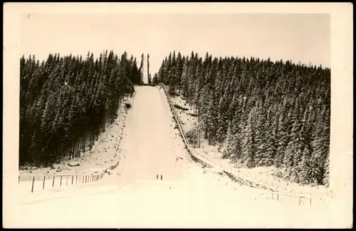 Tschirmer See Vysoké Tatry Štrbské Pleso (Csorbató) Sprungschanze  1961