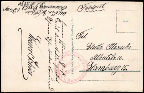 CPA Rappoltsweiler Ribeauvillé Notre-Dame de Dusenbach 1915