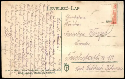 Postcard Târgu Secuiesc Kézdivásárhely Szekler Bahnhof 1918  Sibiu Siebenbürgen