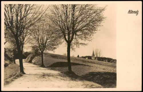 Ansichtskarte Altensalz-Neuensalz Partie an der Stadt 1930