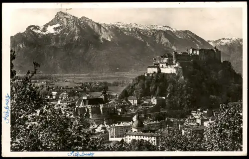 Ansichtskarte Salzburg vom Kapuzinerberg 1939