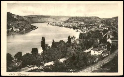 Ansichtskarte Boppard Stadtpartie 1929