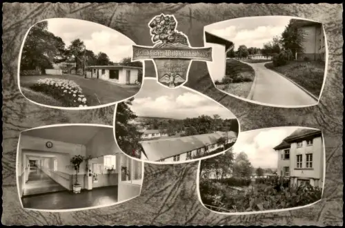 Ansichtskarte Frankfurt am Main Mehrbild Frankfurter Waldkrankenhaus 1965