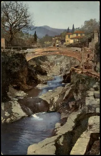 Cartolina San Remo Sanremo Riviera di Ponente. Photochromie 1912