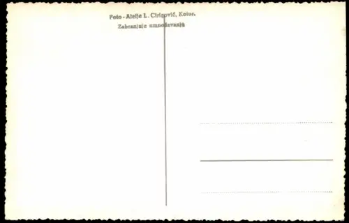 Postcard Kotor Cattaro (Котор) BOKA KOTORSKA - Fotokarte 1927