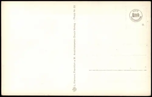 Frankfurt am Main Straßen Partie an der St. Josephs-Kirche 1930