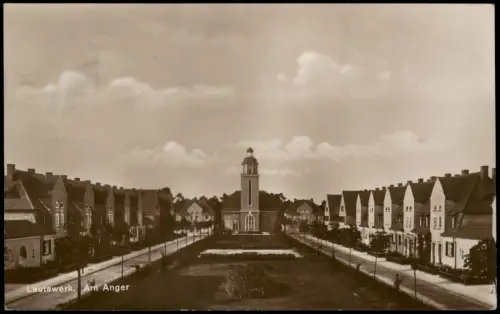 Ansichtskarte Lauta Am Anger Lautawerk - Fotokarte 1928