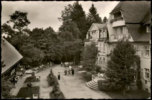 Ansichtskarte Hinterzarten Hotel Adler - Fotokarte 1964